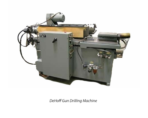 DeHoff Gun Drilling Machine
